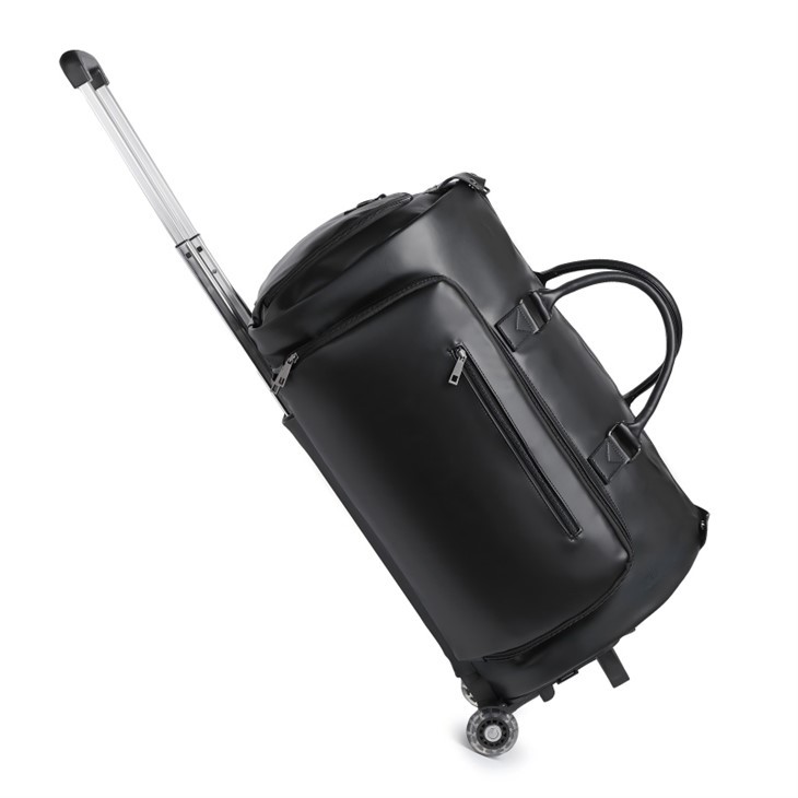 Geantă rulanta din piele